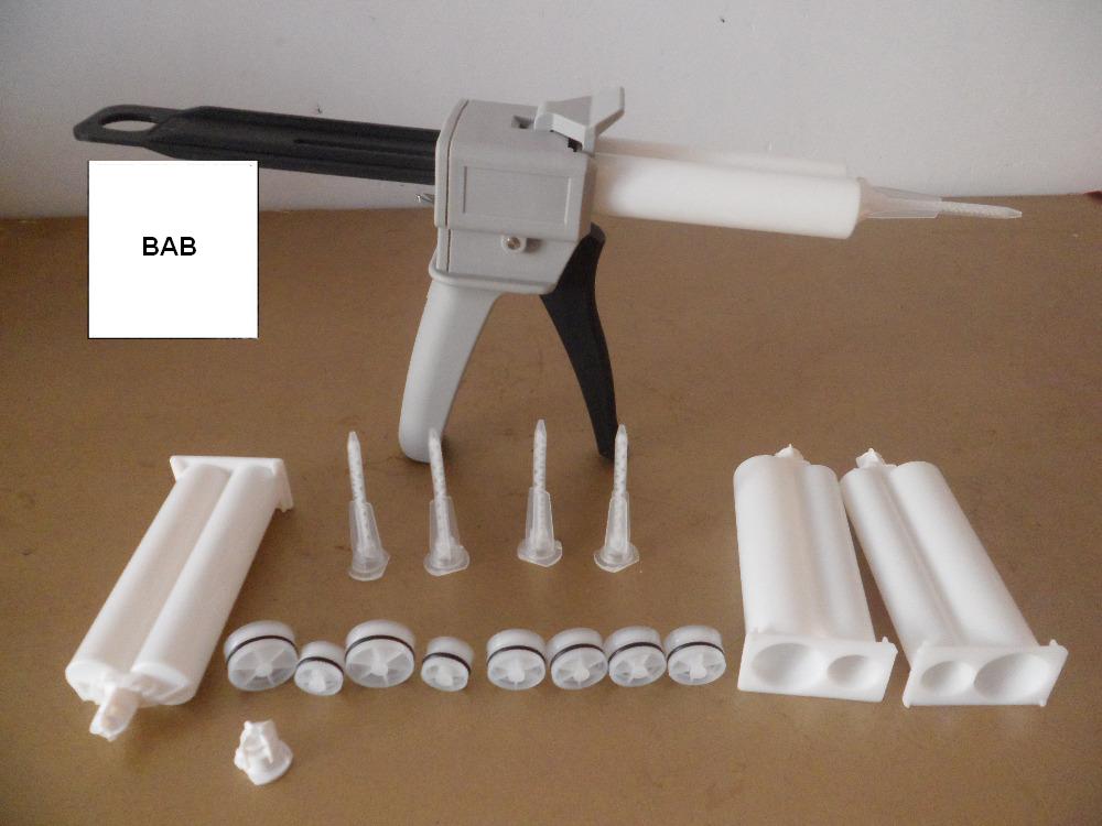 Caulking Gun Dispensing - Nhựa Epoxy AB Keo Súng hàn/cartridge