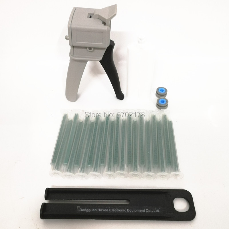 Caulking Gun Dispensing - 10 Chiếc Trộn Đầu Với 2