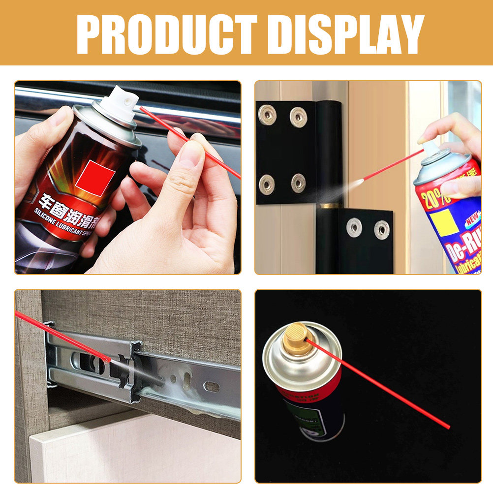Home Improvement Cars - 100Pcs Rust Remover Spray Can Straws