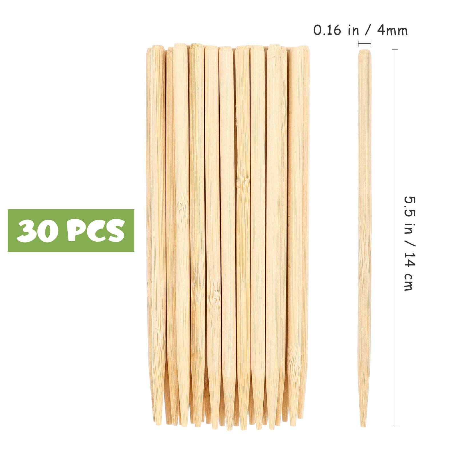 30pcs Scratch Bamboo Pens Wax  - đánh giá và giá Wood Filler Stick