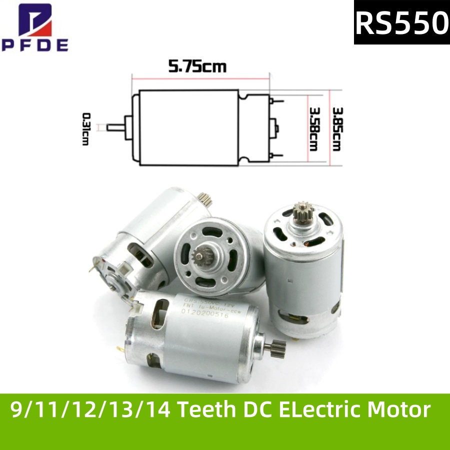 RS550 60W DC Motor 13teeth  9. - đánh giá và giá Bosch Drill Gsb 18V
