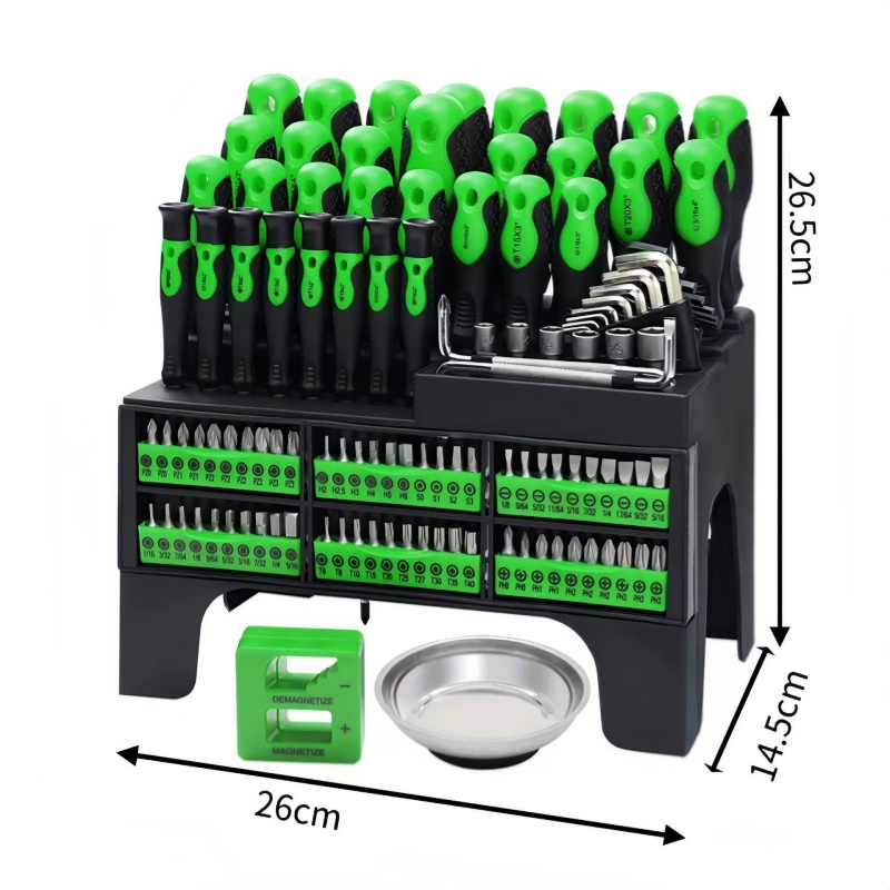 118pcs Screwdriver Set with St - đánh giá và giá Home Improvement Cars