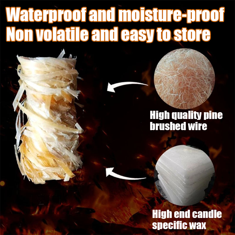 30/60/100/120PCS Natural Fire  - đánh giá và giá Wood Filler Stick