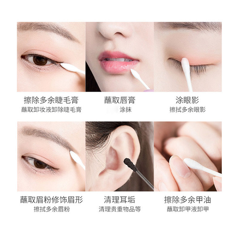 Bộ 100 Đôi Đầu Bông Miếng Gỗ D - đánh giá và giá Wood Filler Stick
