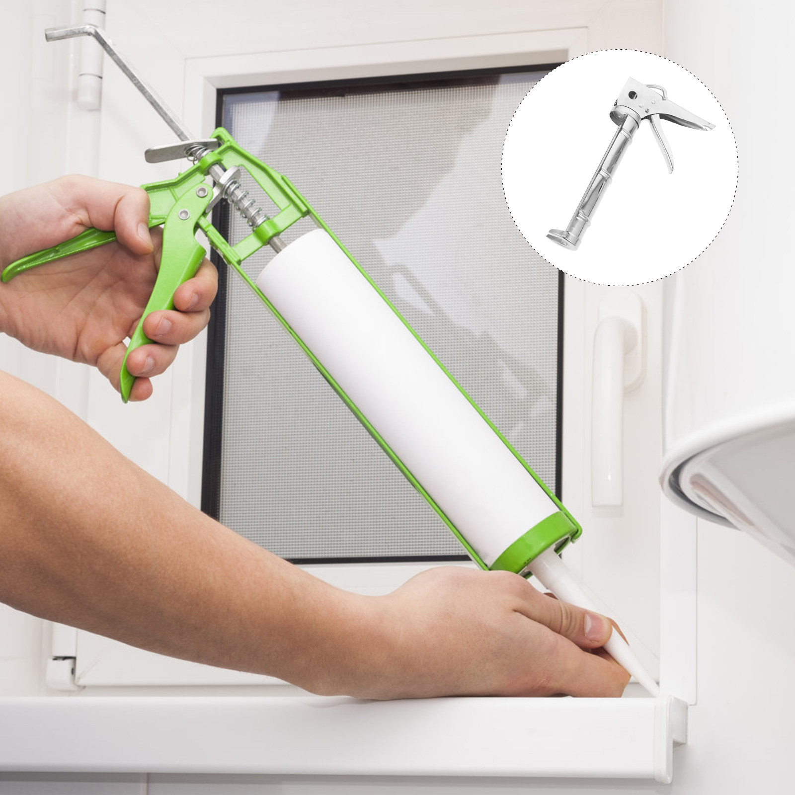 Drip- Caulking Sprayer Profess - đánh giá và giá Caulking Gun Dispensing
