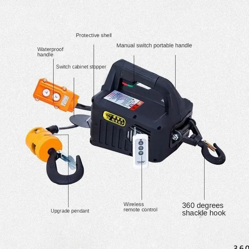 500Kg Portable Crane Electric  - đánh giá và giá Home Improvement Cars