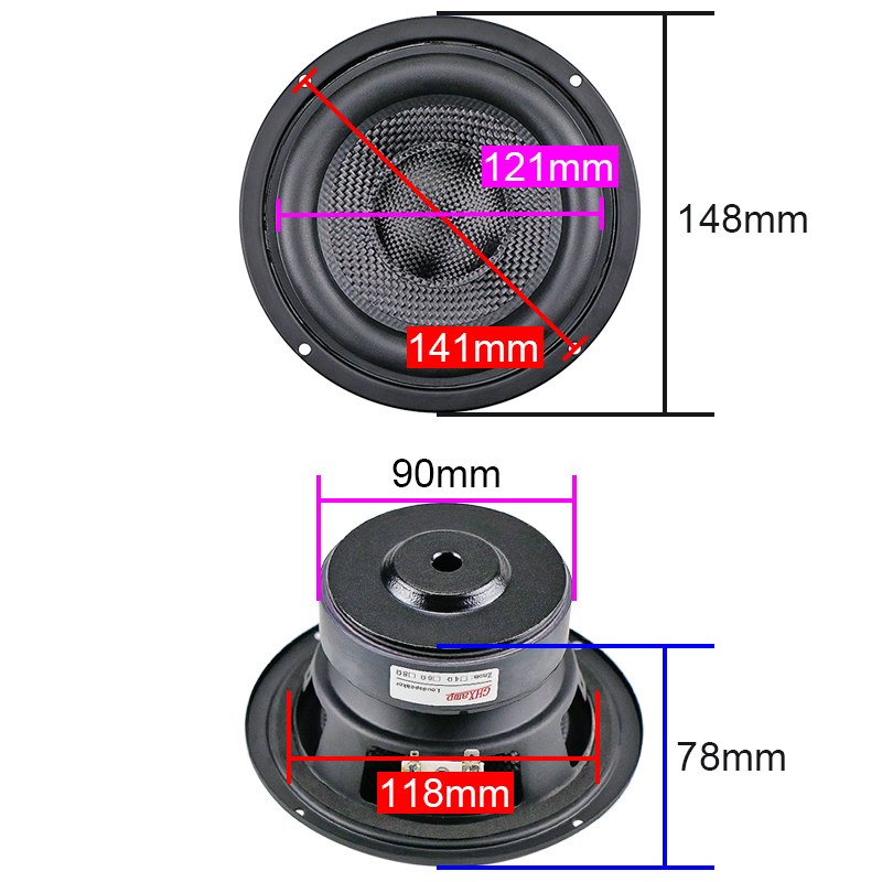 GHXAMP 5.25 Inch Siêu Trầm Loa - đánh giá và giá Home Improvement Dvd