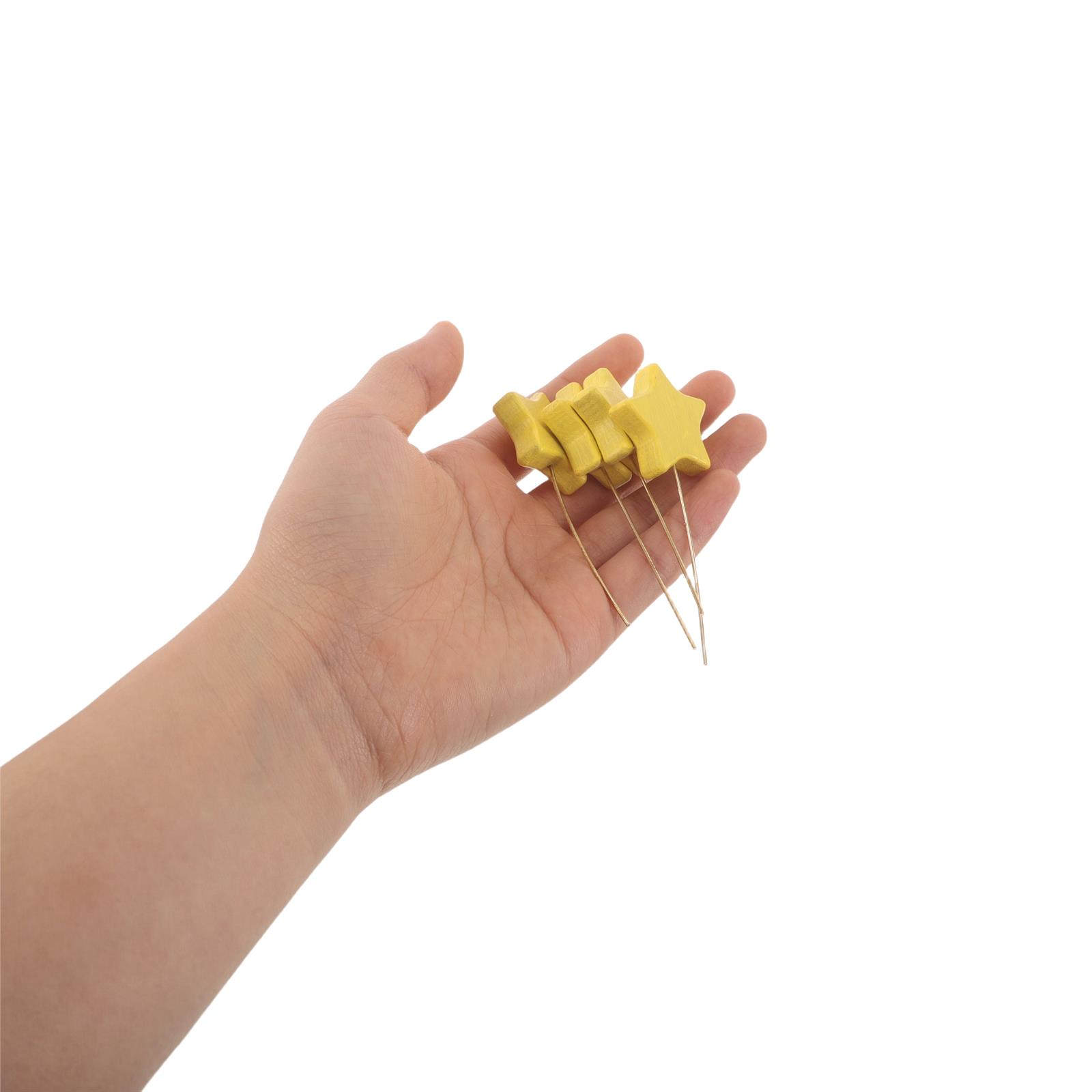 6Pcs Wooden Star Picks Mini St - đánh giá và giá Wood Filler Stick