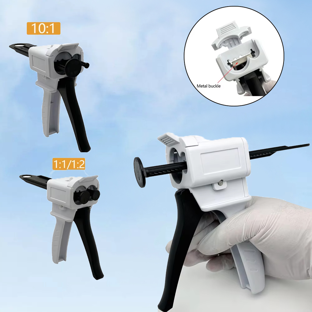 Dental Impression Mixing Silic - đánh giá và giá Caulking Gun Dispensing
