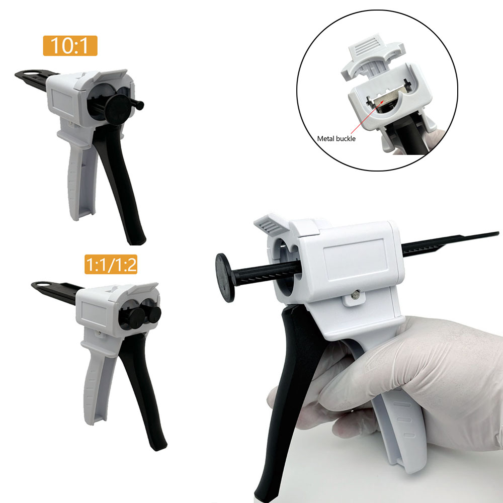 Dental Impression Mixing Silic - đánh giá và giá Caulking Gun Dispensing
