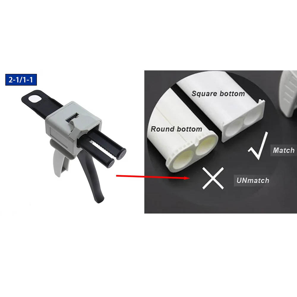 1PCS 50ml Two Component AB Epo - đánh giá và giá Caulking Gun Dispensing
