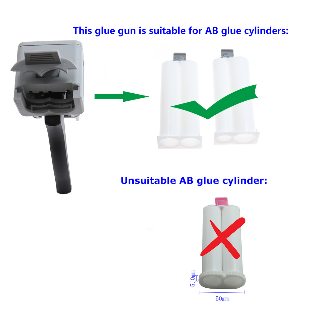 50ml Two Component AB Epoxy Se - đánh giá và giá Caulking Gun Dispensing