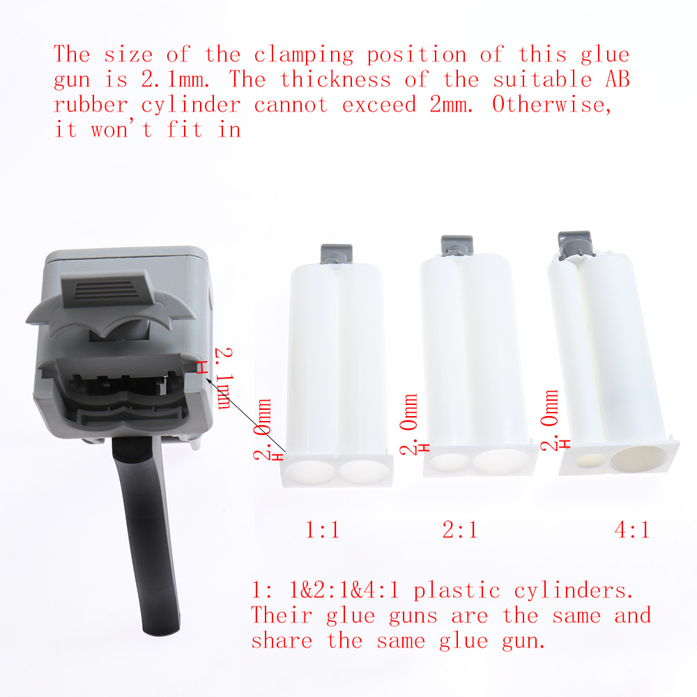 50ml Two Component AB Epoxy Se - đánh giá và giá Caulking Gun Dispensing