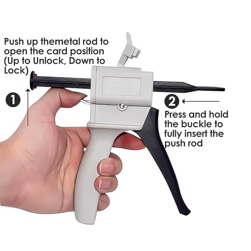 30ml 50ml Ratio 1:1 / 2:1 / 10 - đánh giá và giá Caulking Gun Dispensing